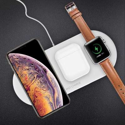 10W 3 in 1 Wireless Charging Qi Wireless Charging Wireless Charger Pad for Mobile phone