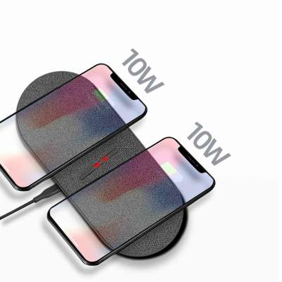 2 in 1 Wireless Charger Qi Wireless Charger Dual charging wireless charging for Mobile phone