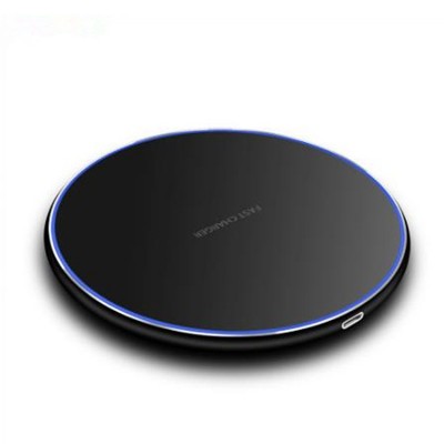 2020 10w Round Charger Fast Qi Wireless Charging Pad Wireless Phone Charger for phone